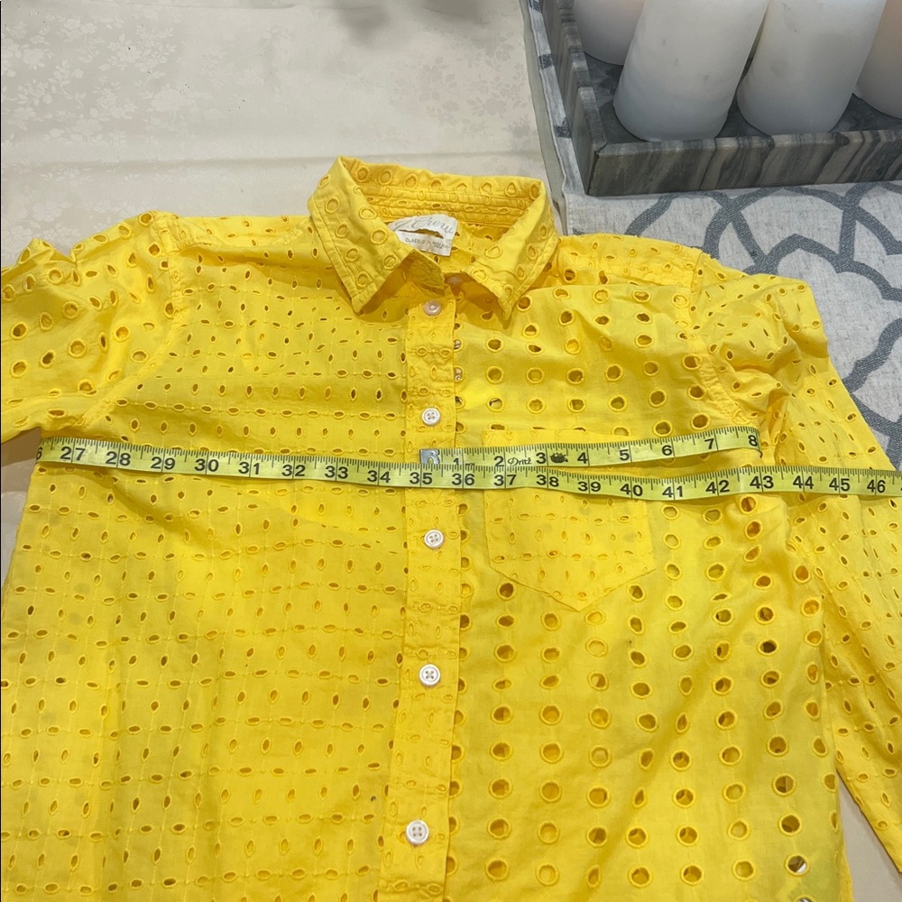 J CREW Eyelet Shirt - Picture 10 of 10